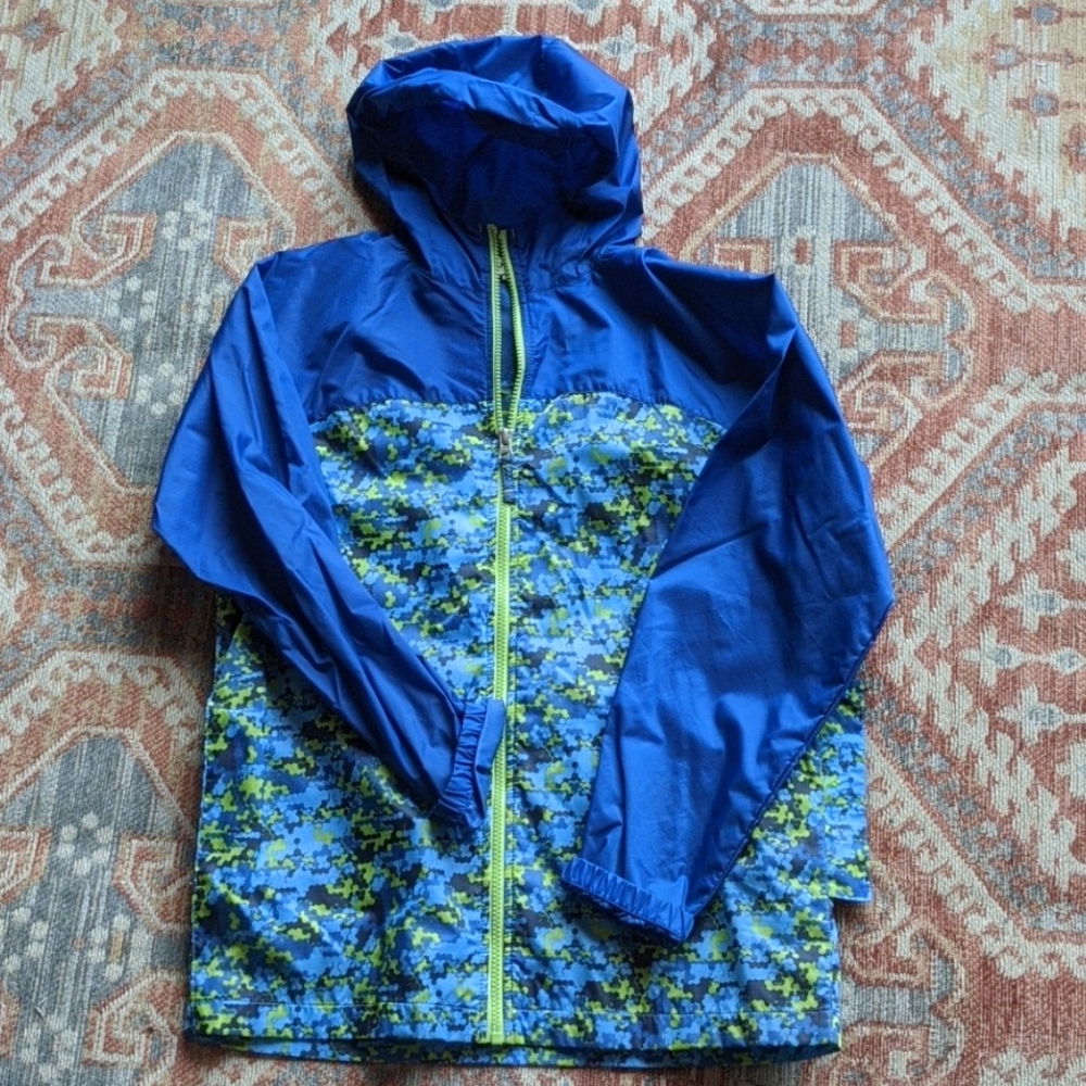 Lands end kids rain jacket